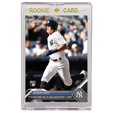 Anthony Volpe New York Yankees 2023 Topps Chrome # 4 Rookie Card