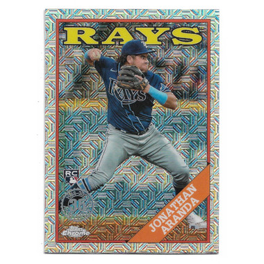 Shane McClanahan baseball card rookie (Tampa Bay Rays) 2021 Topps