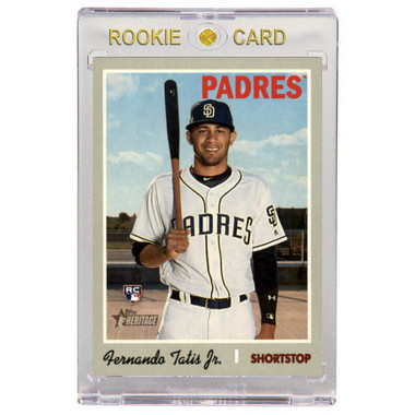 Fernando Tatis Jr. San Diego Padres 2019 Topps Heritage # 517 Rookie Card