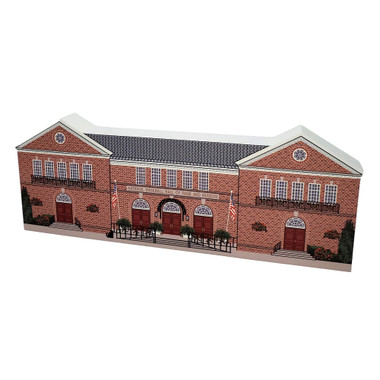 Baseball Hall of Fame Cat's Meow Wooden Building Replica