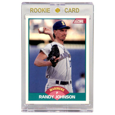 Randy Johnson Seattle Mariners 1989 Score Traded # 77T Rookie Card