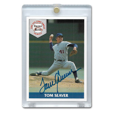 Tom Seaver Autographed Card 1992 Front Row The All-Time Great Series - Set of 5 Cards