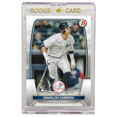 Oswaldo Cabrera New York Yankees 2023 Bowman # 32 Rookie Card