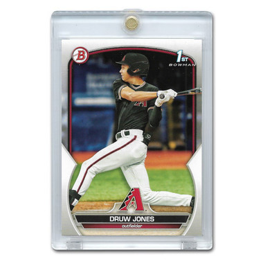 Druw Jones 2023 Bowman Prospect # BP25 Pre-Rookie Card