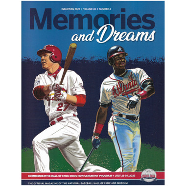 2023 Hall of Fame Induction Commemorative Program (Memories & Dreams Volume 45, Number 4)