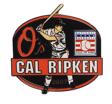 Cal Ripken Jr. Baltimore Orioles Hall of Fame Class of 2007 Collector’s Pin