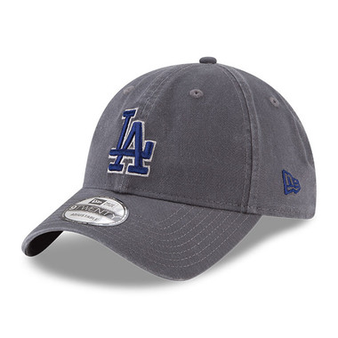 Men’s New Era Los Angeles Dodgers Core Classic 9TWENTY Dark Grey Adjustable Cap