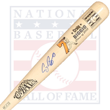 Craig Biggio Autographed Hall of Fame 2015 Induction Bat Limited Edition of 12 (TriStar)