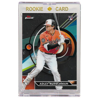 Adley Rutschman Baltimore Orioles 2023 Topps Finest # 22 Rookie Card