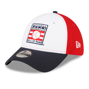 Youth New Era Baseball Hall of Fame 39THIRTY Red, White and Blue Flex Fit Cap