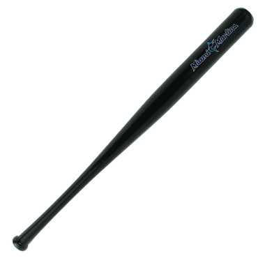 Miami Marlins Black 18 inch Wood Mini Bat