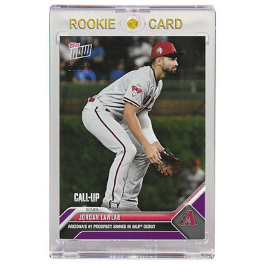 Jordan Lawlar Arizona Diamondbacks 2023 Topps Now Purple # 830 Rookie Card Ltd Ed of 25