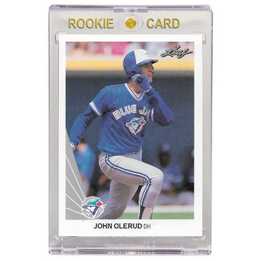 John Olerud Autographed 1990 Donruss Rookie Baseball Card (toronto Blue  Jays)