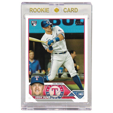 Josh Jung Texas Rangers 2023 Topps # 529 Rookie Card