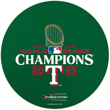 Texas Rangers 2023 World Series Champions Official 48 Inch Authentic On Deck Circle