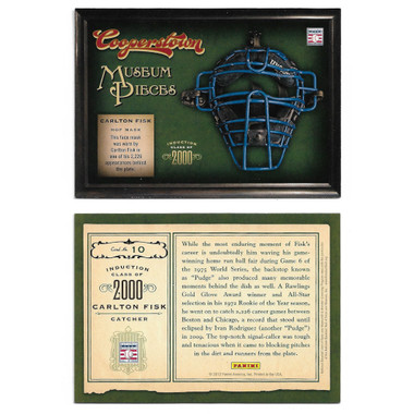 2012 Panini Cooperstown 20 Card Museum Pieces Insert Set