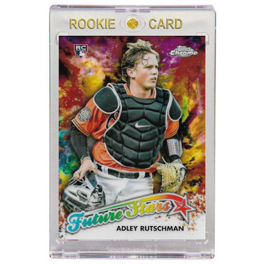 Adley Rutschman Baltimore Orioles 2023 Topps Chrome Future Stars # FS16 Rookie Card