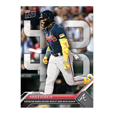 Ronald Acuna Jr. 2023 Topps Now Card # 903