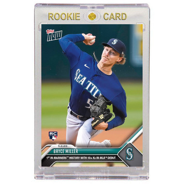 Bryce Miller Seattle Mariners 2023 Topps Now # 225 Rookie Card