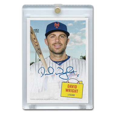 David Wright Autographed Card 2023 Topps Archives 1957 Hit Stars # 57HS-DW