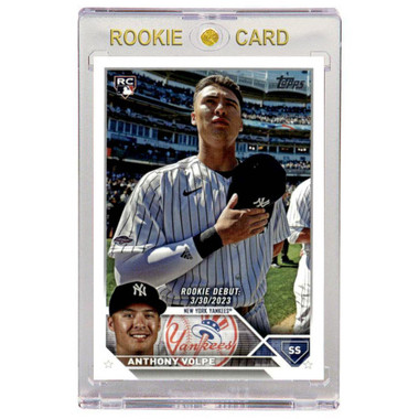 Anthony Volpe New York Yankees 2023 Topps Holiday # H129 Rookie Card