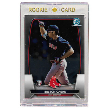 Triston Casas Boston Red Sox 2023 Bowman Chrome # 32 Rookie Card