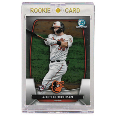 Adley Rutschman Baltimore Orioles 2023 Bowman Chrome # 17 Rookie Card