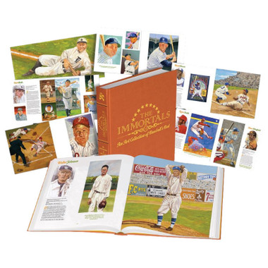 The Immortals - An Art Collection of Baseball's Best (Hardcover)