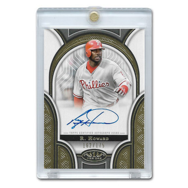 Ryan Howard Autographed Card 2023 Topps Tier One Prime Performer # PPA-RH Ltd Ed of 175