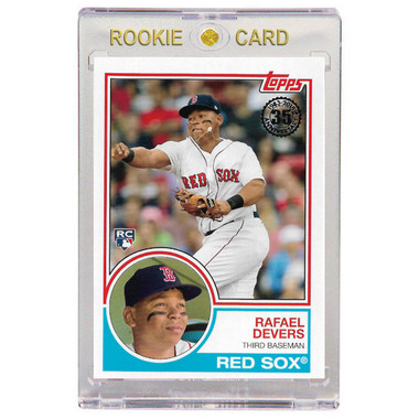 Rafael Devers Boston Red Sox 2018 Topps Update 35th Anniversary # 83-19 Rookie Card