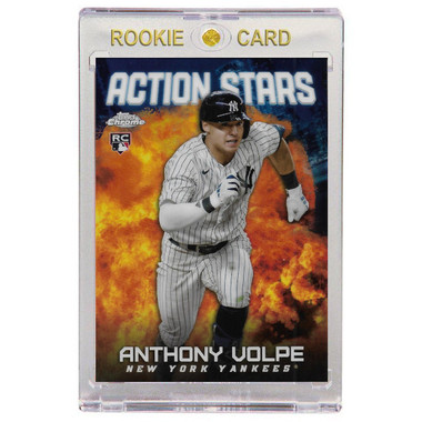 Anthony Volpe New York Yankees 2023 Topps Chrome # 4 Rookie Card