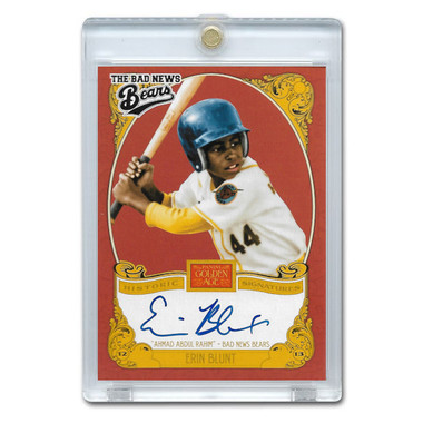 Erin Blunt (Ahmad) Autographed Card 2013 Panini Golden Age Historic Signatures # EBL