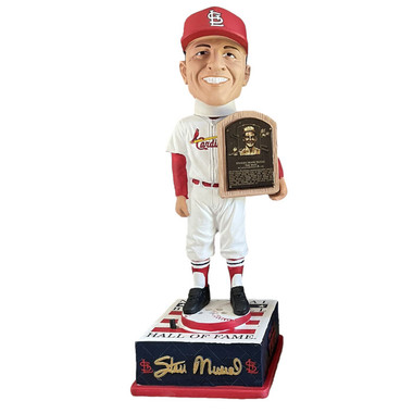 Stan Musial St. Louis Cardinals Hall of Fame Induction Talking Bobblehead Ltd Ed of 216