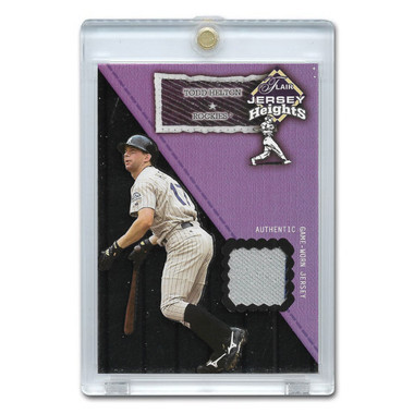 Todd Helton 2002 Fleer Flair Jersey Heights Game Jersey