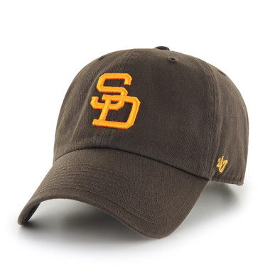 Men’s ’47 Brand San Diego Padres Cooperstown Collection Clean Up Adjustable Cap