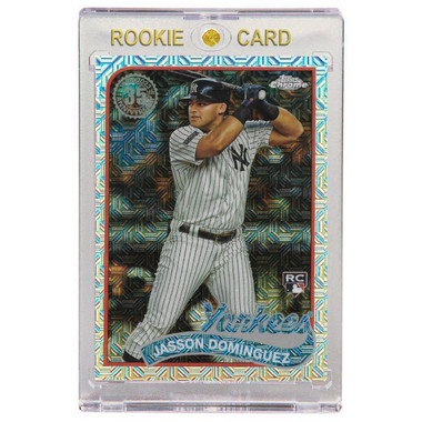 Jasson Dominguez New York Yankees 2024 Topps 35th Silver Pack Chrome # T89C-33 Rookie Card
