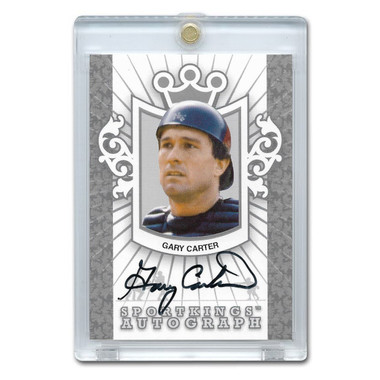 Gary Carter Autographed Card 2008 Sportkings Silver # A-GC Ltd Ed of 50