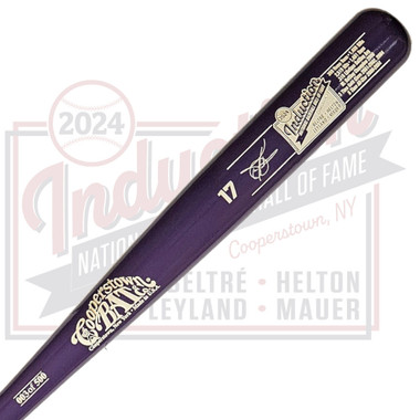 Todd Helton Baseball Hall of Fame 2024 Induction Limited Edition Full Size 34" Career Stat Bat