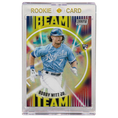 Bobby Witt Jr. Kansas City Royals 2023 Stadium Club Chrome Beam Team # 25 Rookie Card