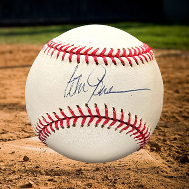 Peter Gammons Autographed Rawlings ML Baseball (JSA)