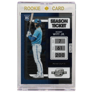Bobby Witt Jr. Kansas City Royals 2022 Panini Chronicles Contenders # 19 Rookie Card