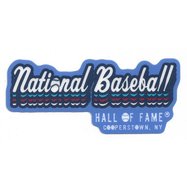 Baseball Hall of Fame Tentation Vinyl Decal