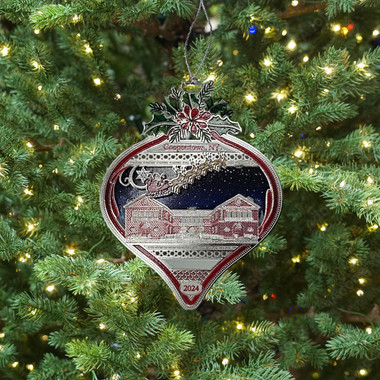 Baseball Hall of Fame 2024 Annual Holiday Ornament