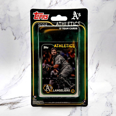 Topps Oakland Athletics 2024 Baseball Cards 17-Card Team Set