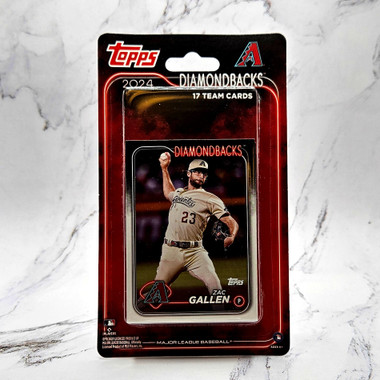 Topps Arizona Diamondbacks 2024 Baseball Cards 17-Card Team Set