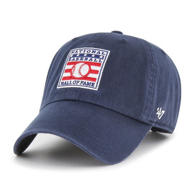 Youth ’47 Brand Baseball Hall of Fame Logo Navy Clean Up Adjustable Cap