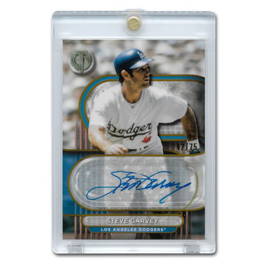 Steve Garvey Autographed Card 2024 Topps Tribute Teal # TA-SGA Ltd Ed of 75