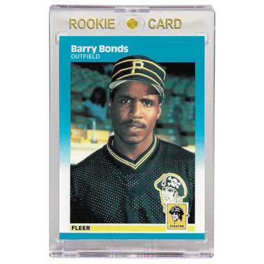 Barry Bonds Pittsburgh Pirates 1987 Fleer # 604 Rookie Card