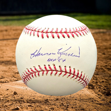 Harmon Killebrew Autographed Rawlings ML Baseball with HOF 84 Inscription (JSA)