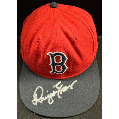 Dwight Evans Autographed Boston Red Sox Hat (Beckett)